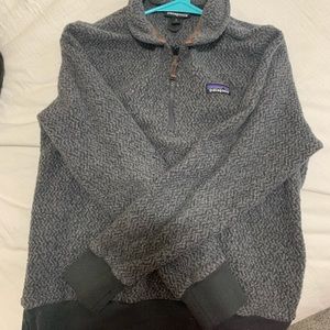 PATAGONIA WOMENS WOOLYESTER FLEECE PULLOVER SIZE M